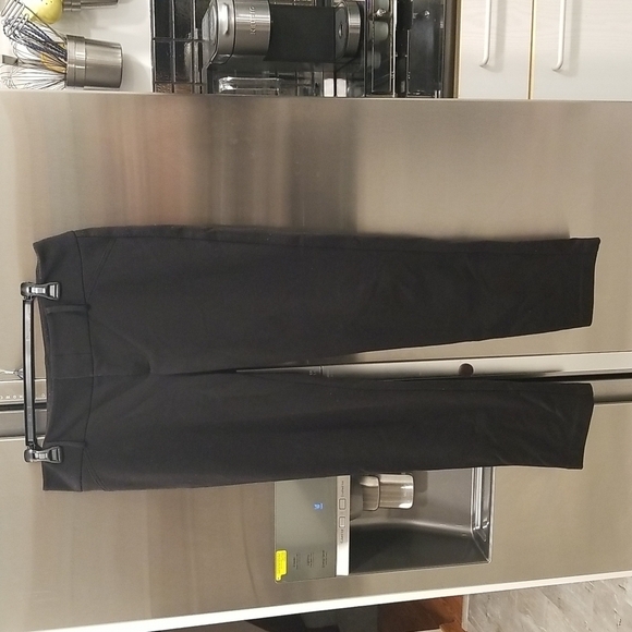 💕MICHAEL by MICHAEL KORS💕 Plack Trouser Pants ~ 10 Black - Picture 1 of 11